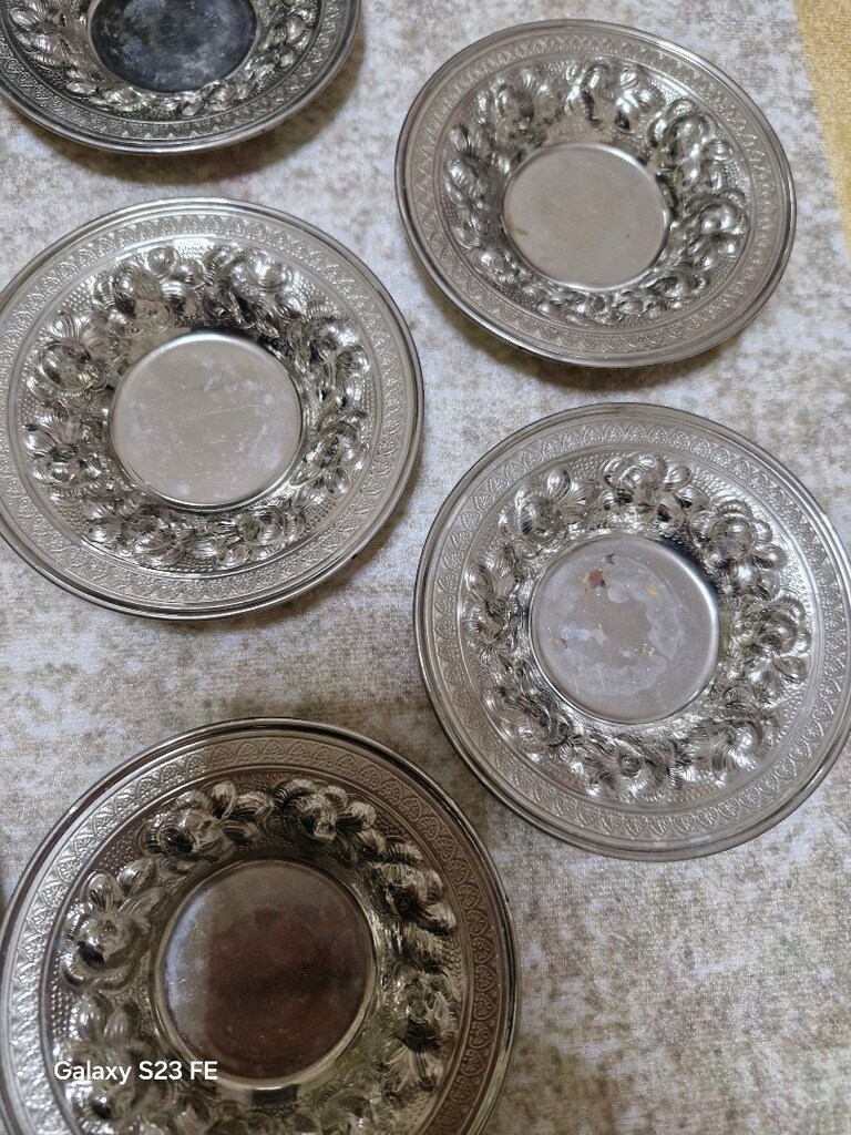 Gümüş çay takımı - 7