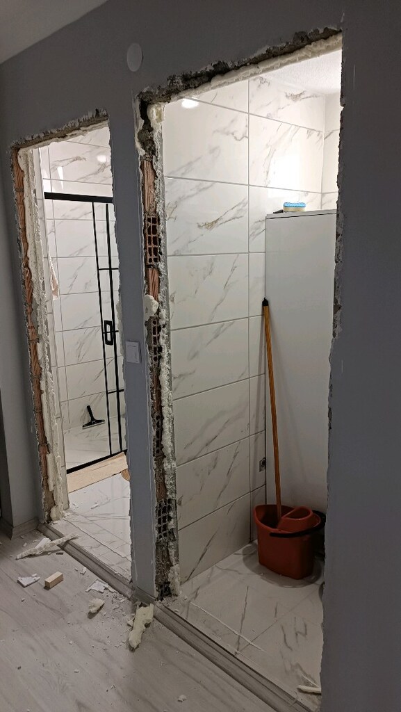 sıfır 2 adet Pimapen banyo kapısı - 3