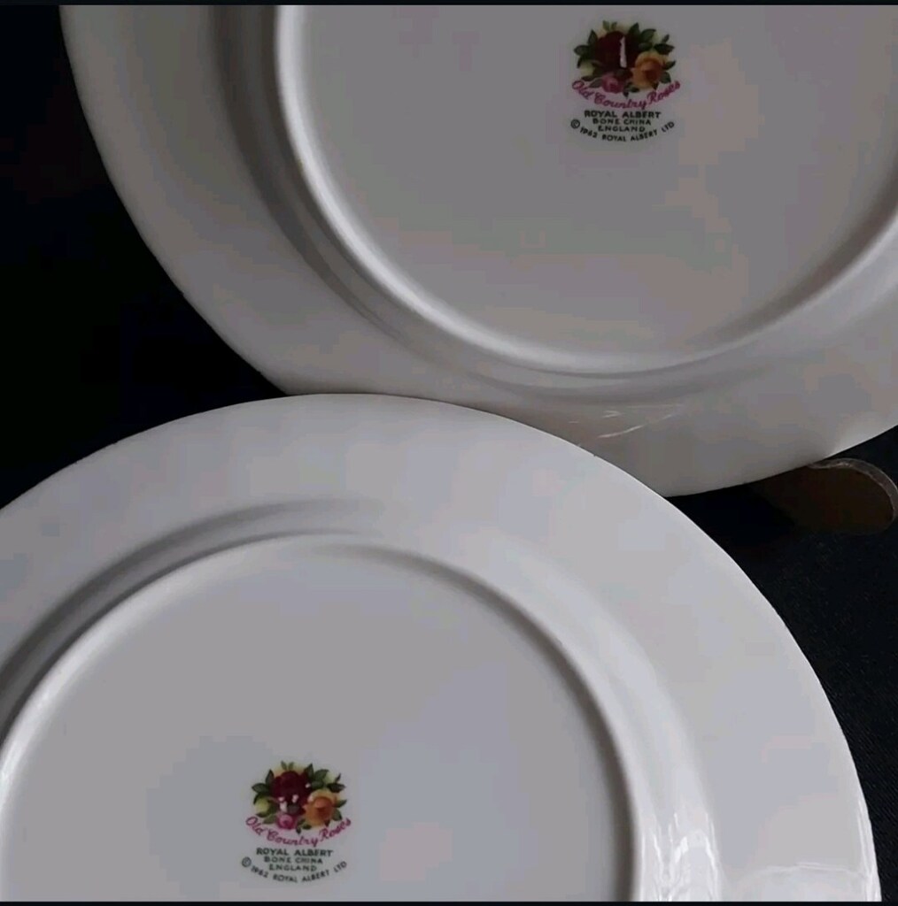 Royal Albert Old Country Roses 6'lı pasta tabağı - 4