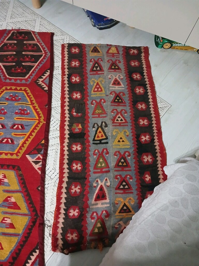 Antika yün halı ve kilimler - 6