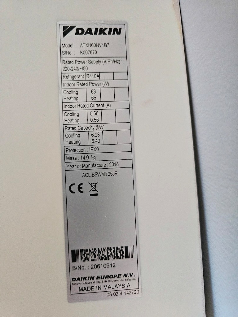 Yeni gibi Daikin klima 24000 btu - 2