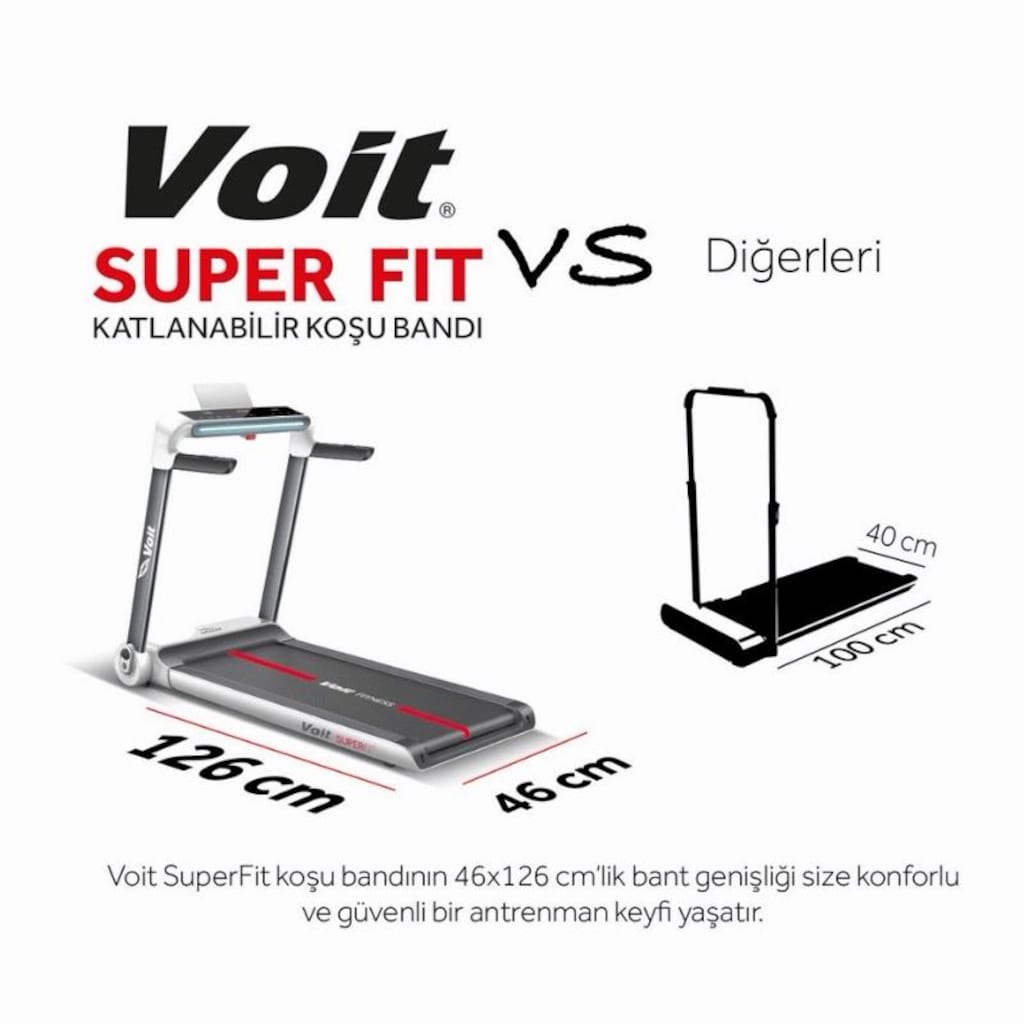 Voit Süper Fit Koşu Bandı - 3
