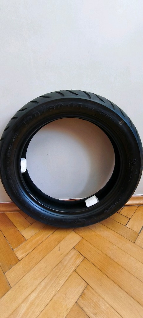 120 / 80 / 14 SIFIR MOTORSİKLET LASTİĞİ - 2