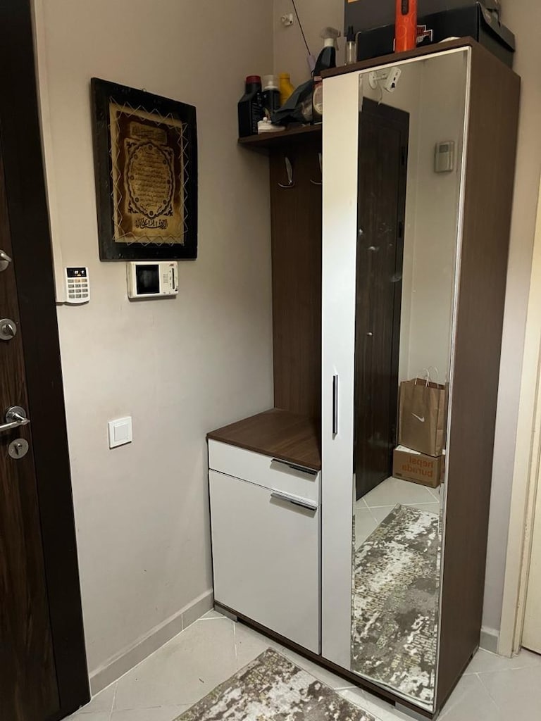 aynalı portmanto vestiyer ayakkabılık - 3