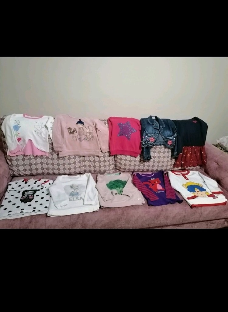 4, 5 yaş kız çocuk yazlık kışlık kıyafetler - 2
