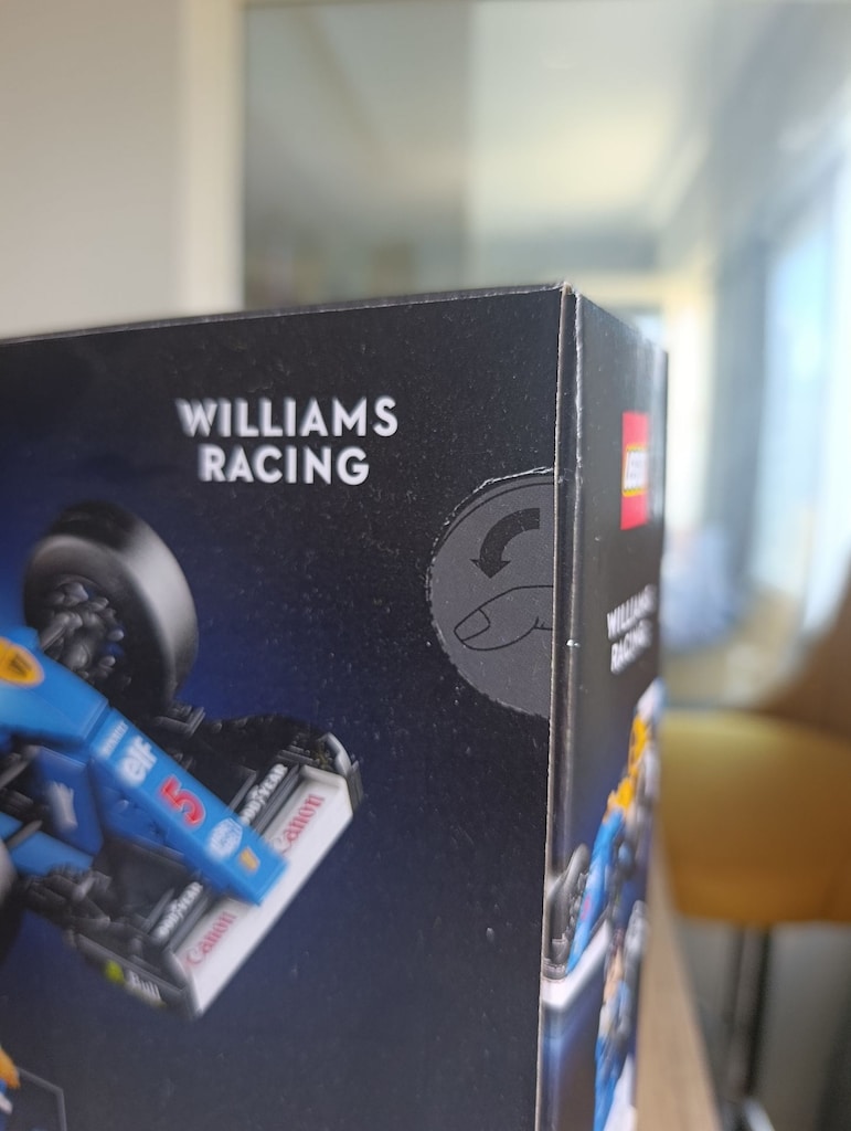 LEGO Icons Williams Racing FW14B ve Nigel Mansell - 3