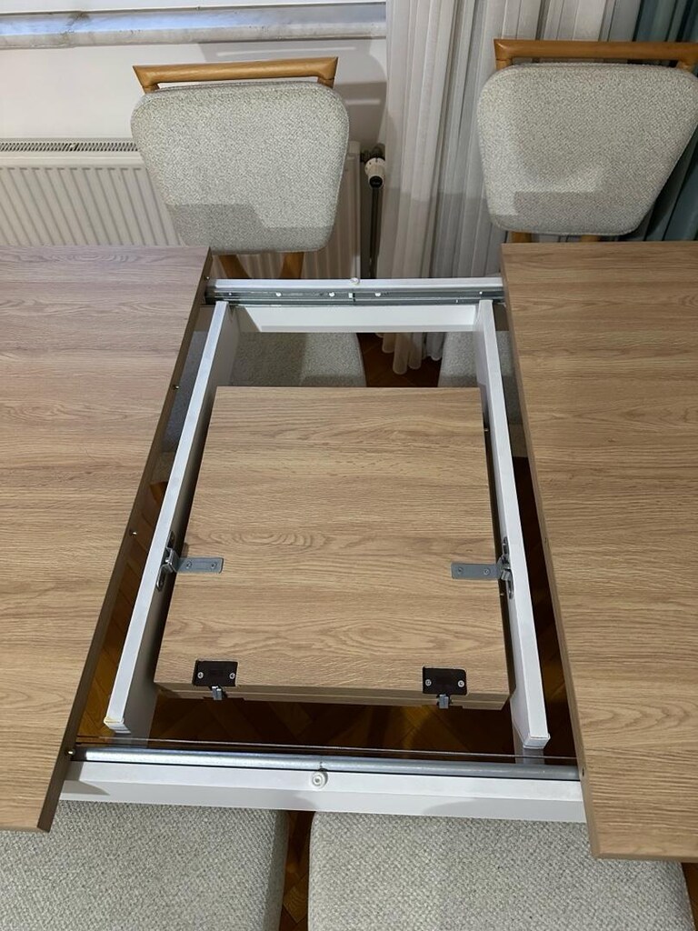 160x90x78 Yemek Masası ve 6 adet sandalye - 5