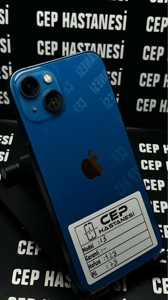 CEP HASTANESİ FARKIYLA -- İPHONE 13 128 GB PİL 78 -- - 3
