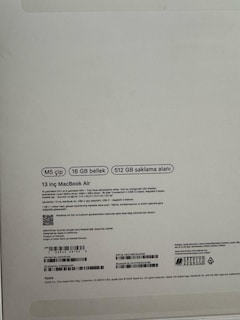 MacBook Air M5 NOKTA HATASIZ %100 Pil - 6