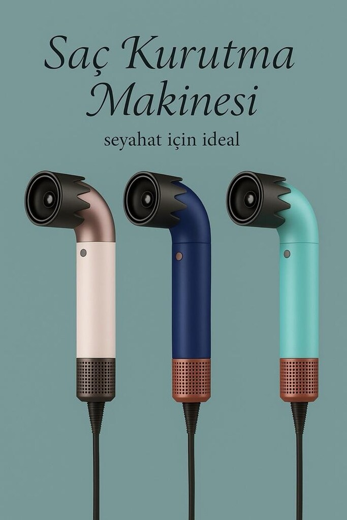yeni*3 renk alternatifi ile saç kurutma makinası - 8