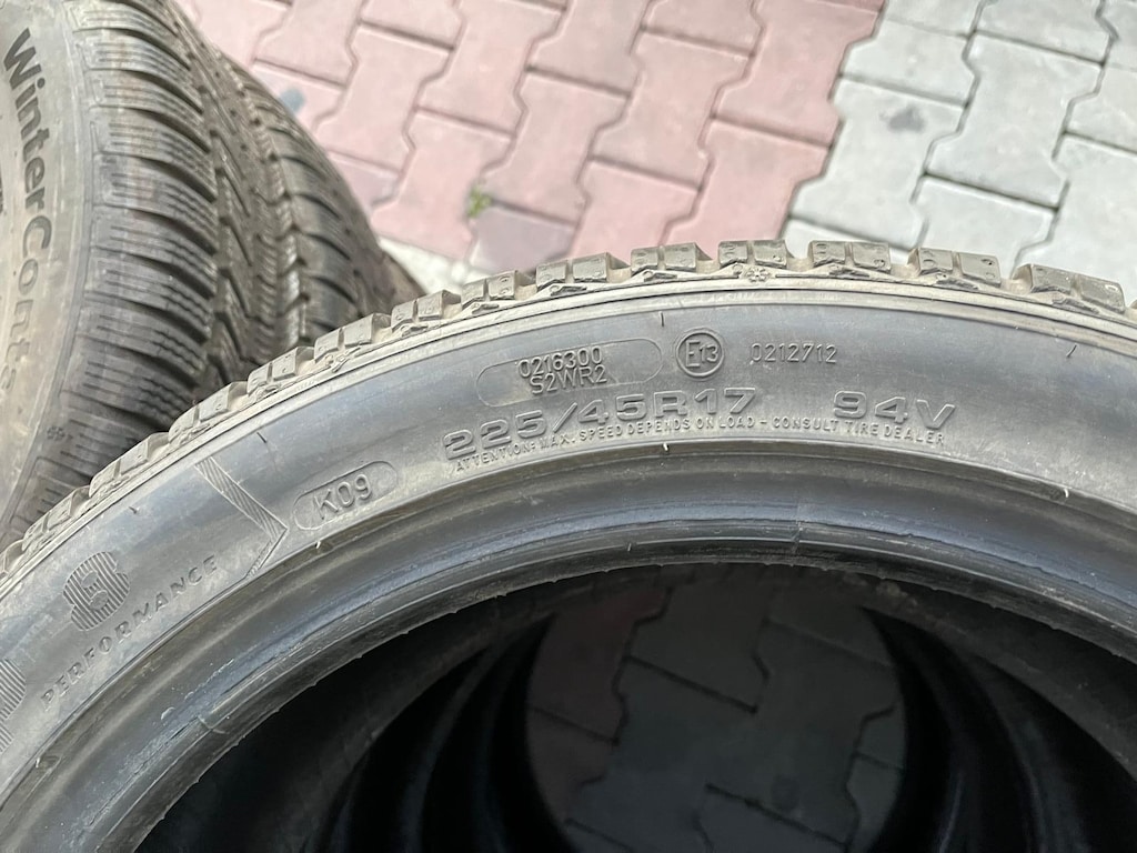 225 45 R17 GOODYEAR | 1. SINIF TEMİZ TAKIM KIŞLIK - 8