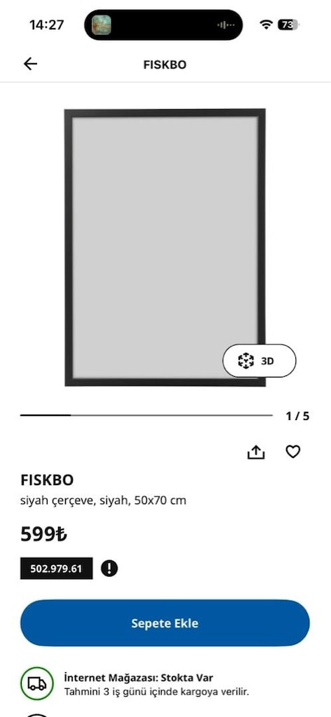 İkea Çerçeve İkili Fiyat - 4