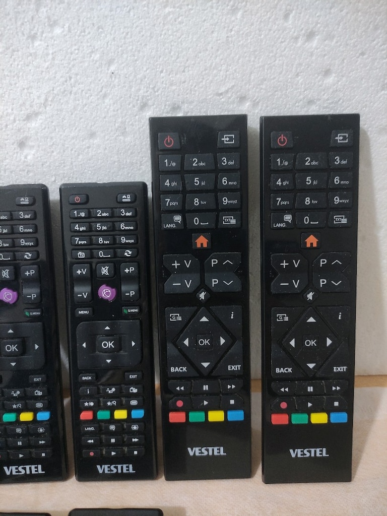 vestel televizyon uzaktan kumanda orjinal kutu çıkması temiz 2. el - 3