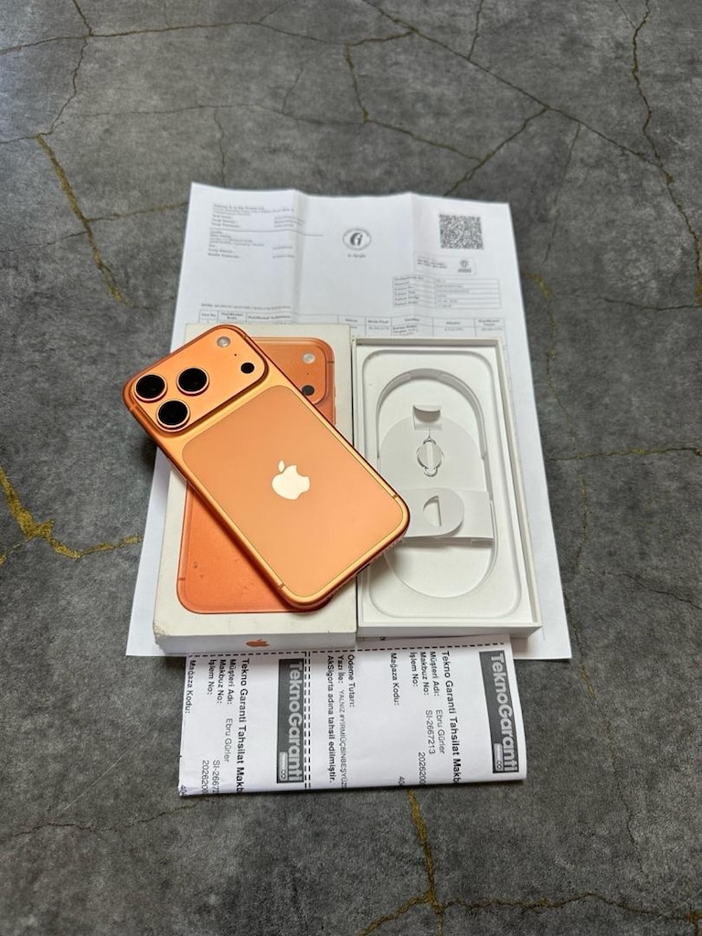 iPhone 17 pro yurtiçi kutulu faturalı 21 ay garantili 2 yıl kaskolu - 2