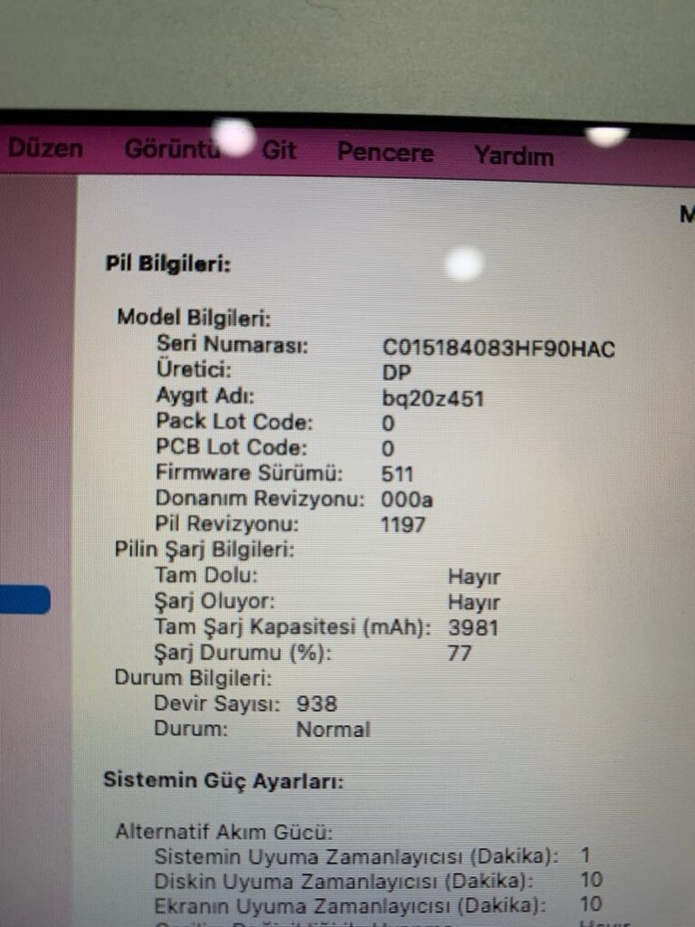 Macbook Air 2015 11 inç i5 4 ram 128 Ssd Monterey A1465 model - 10