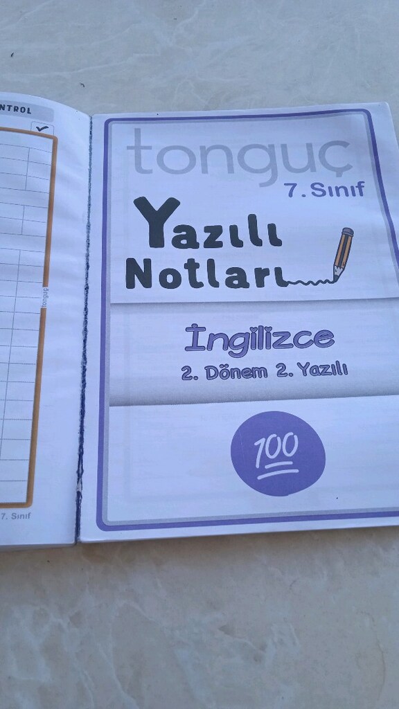 2 dönem yazılı notları 7 sınıf Tonguç - 12