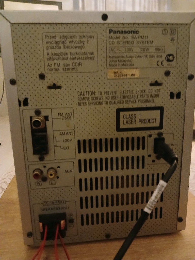 panasonic müzik seti - 4