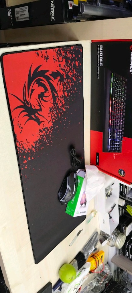 RAMPAGE KLAVYE+MOUSE PAD+MOUSE RGB - 13