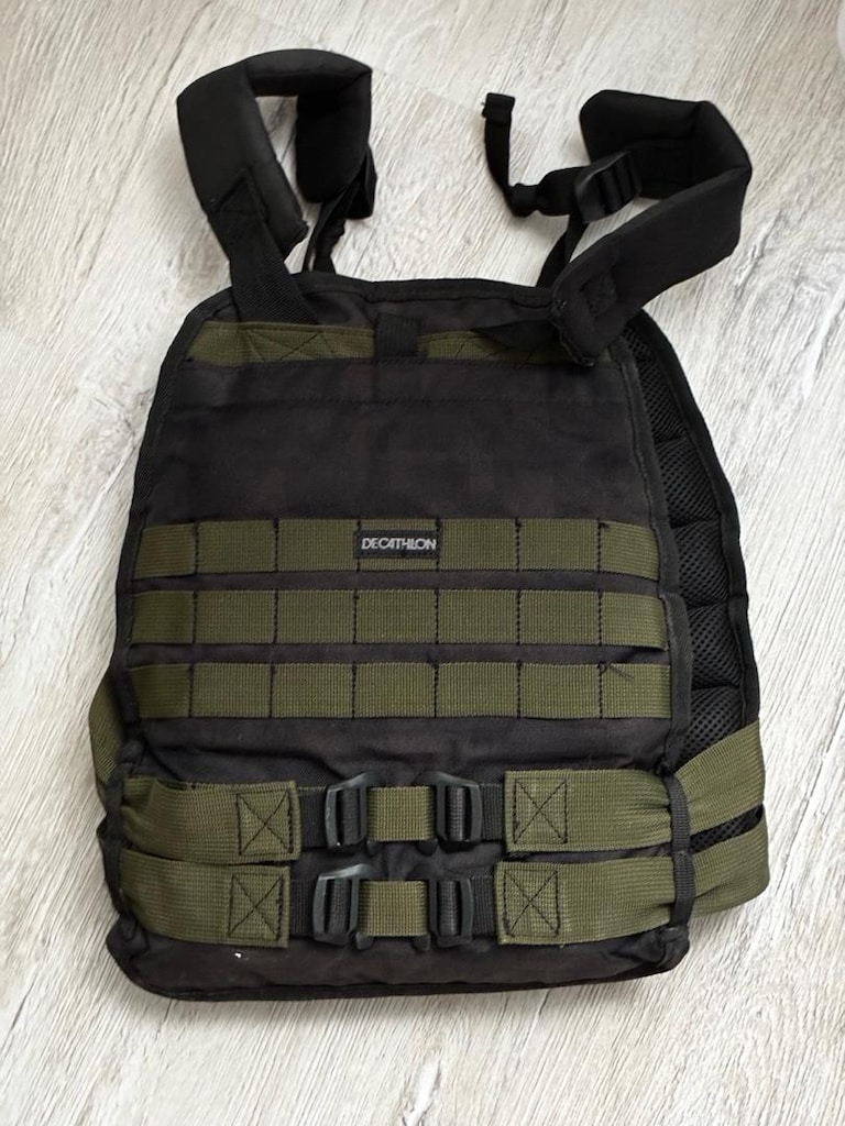 Decathlon Corength 10 kg Ayarlanabilir Ağırlık Yeleği - Tertemiz