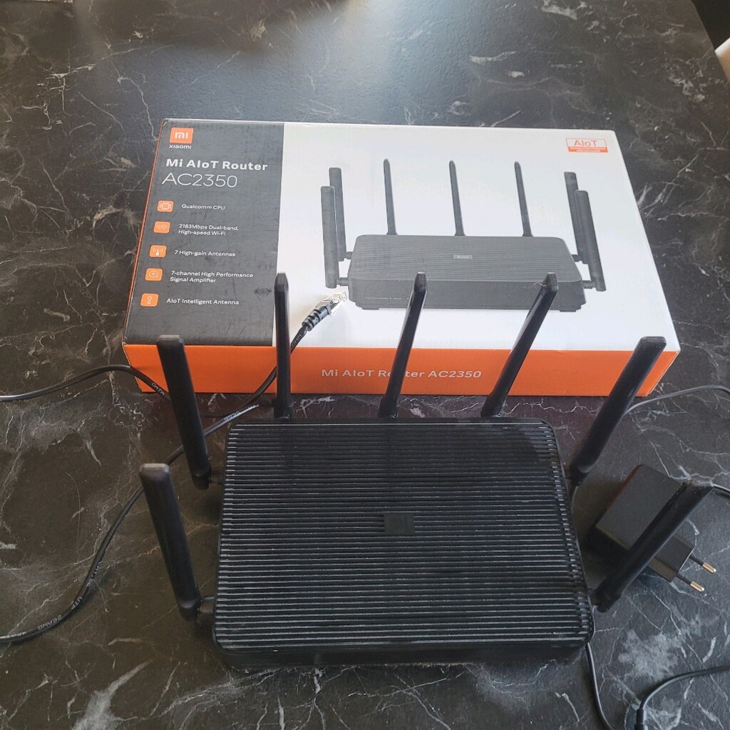 Xiaomi Mi Router Alot AC2350 2183 Mbps Dual Band Kablosz 7 Antn Router