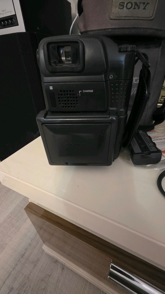 Sony Handycam VideoHi8 SC7, 1994 nadir Premium model koleksiyonluk - 4