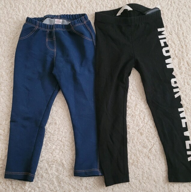 lcw ve h&m kiz bebek tayt