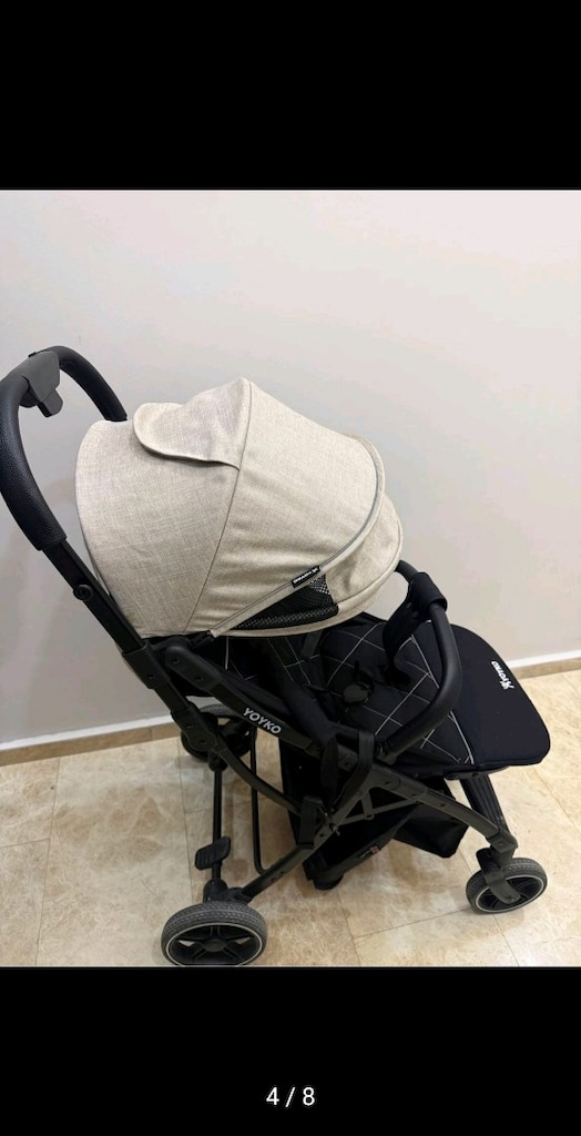 Yoyko Max Kabin Boy Tek Elle Otomatik Katlanan Pratik Bebek Arabası - 4
