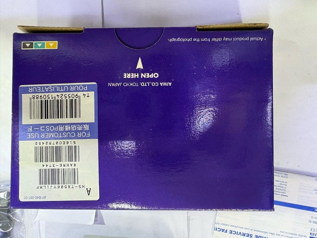 Aiwa HS-TX506 Walkman Kaset Çalar | Nadir Koleksiyonluk | Kutulu Full - 10
