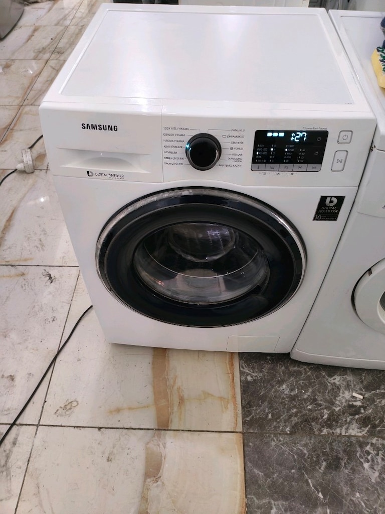 Samsung 9 kg 1400 devir çok temiz çamaşır makinesi - 9