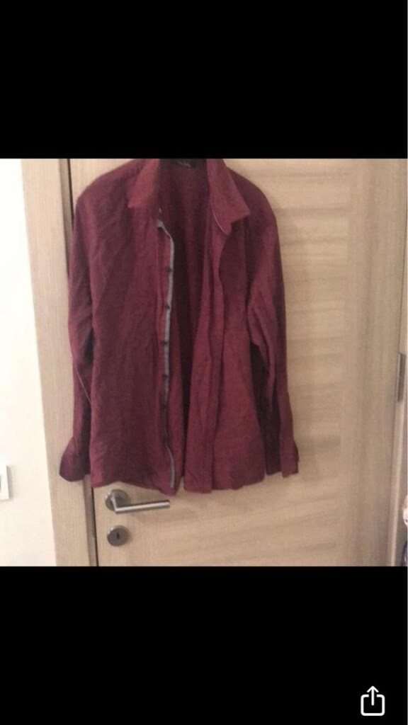 Pierre cardin bordo gömlek kışlık xxl