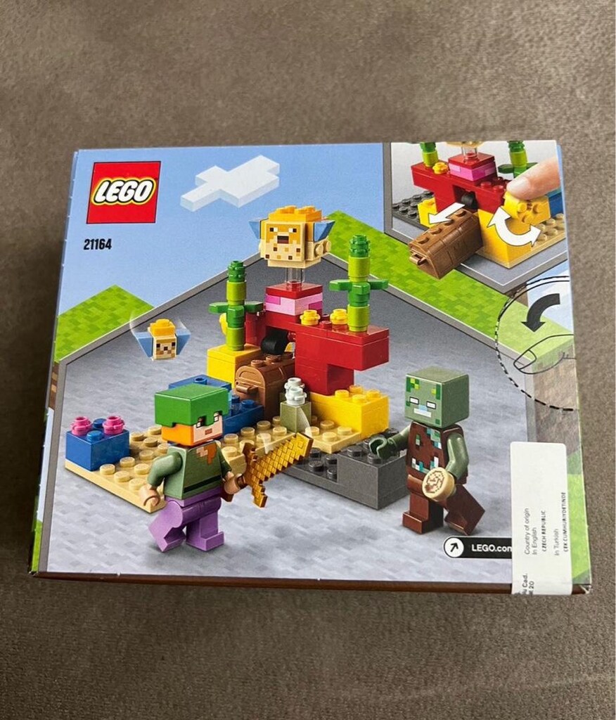 Lego Minecraft Mercan Kayalığı - 3