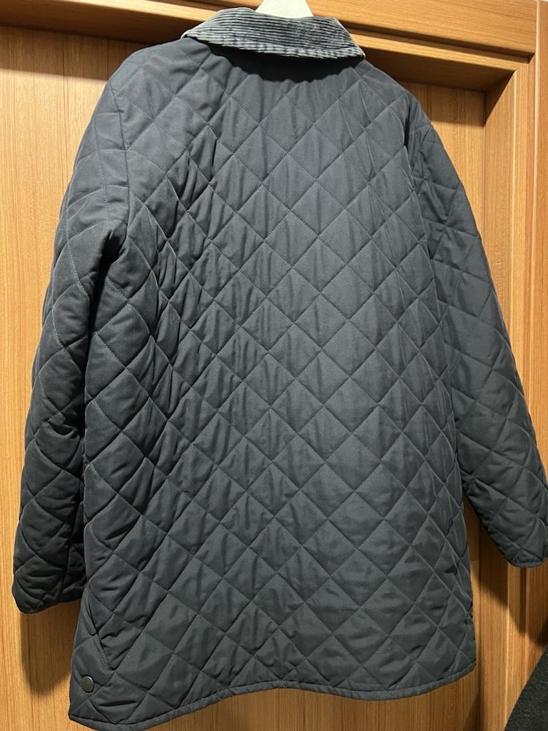 BARBOUR MONT LACİVERT X LARGE BEDEN SORUNSUZ %100 ORJİNAL - 3
