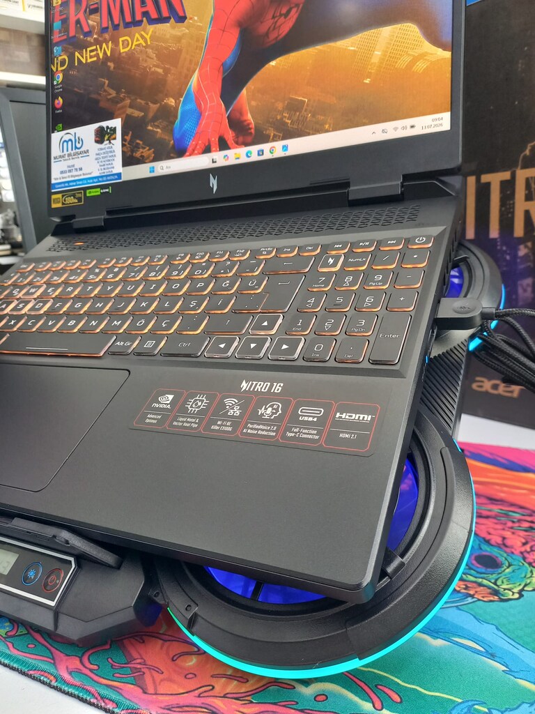 HATASIZ!!! ACER NİTRO RYZEN 7 8845HS 16 GB RAM DDR5 RTX 4060 - 7