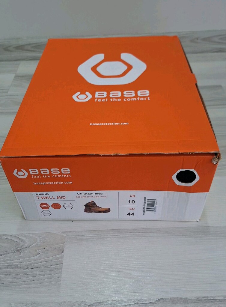 BASE- B1601B T-Wall Mıd S3S Hro Cı Hı Lg Sc Fo Sr İş Botu 44 Numara MZ - 7