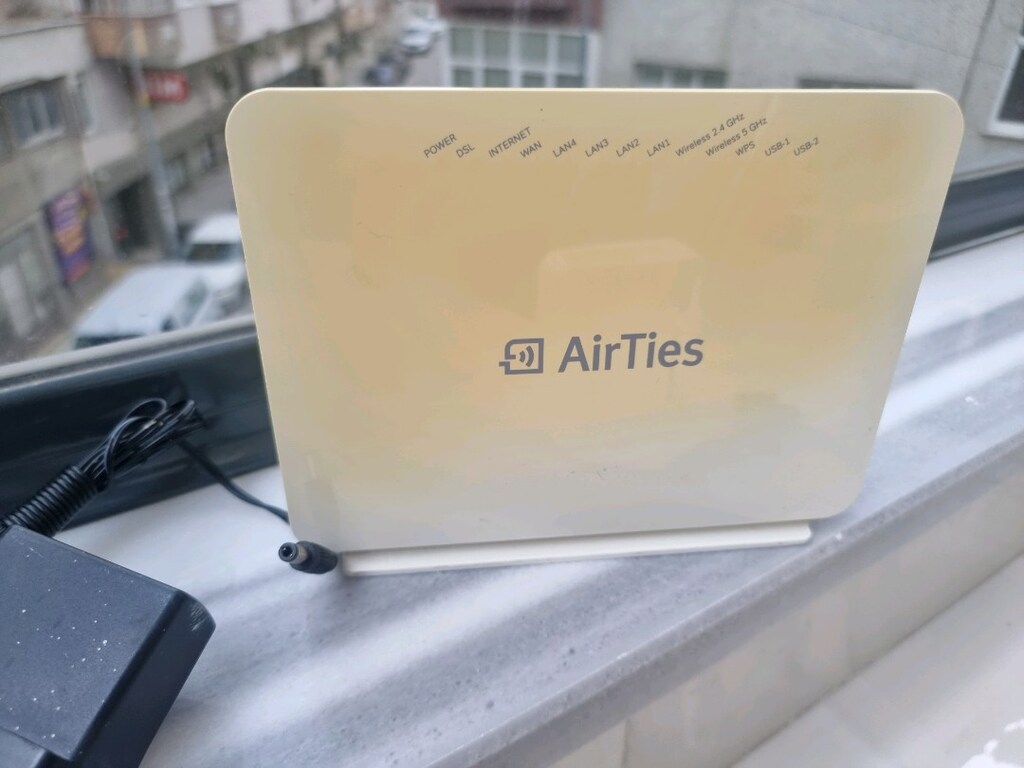 Airties 5760 5 GHZ ve 2.4 GHZ 2 bant modem - 10