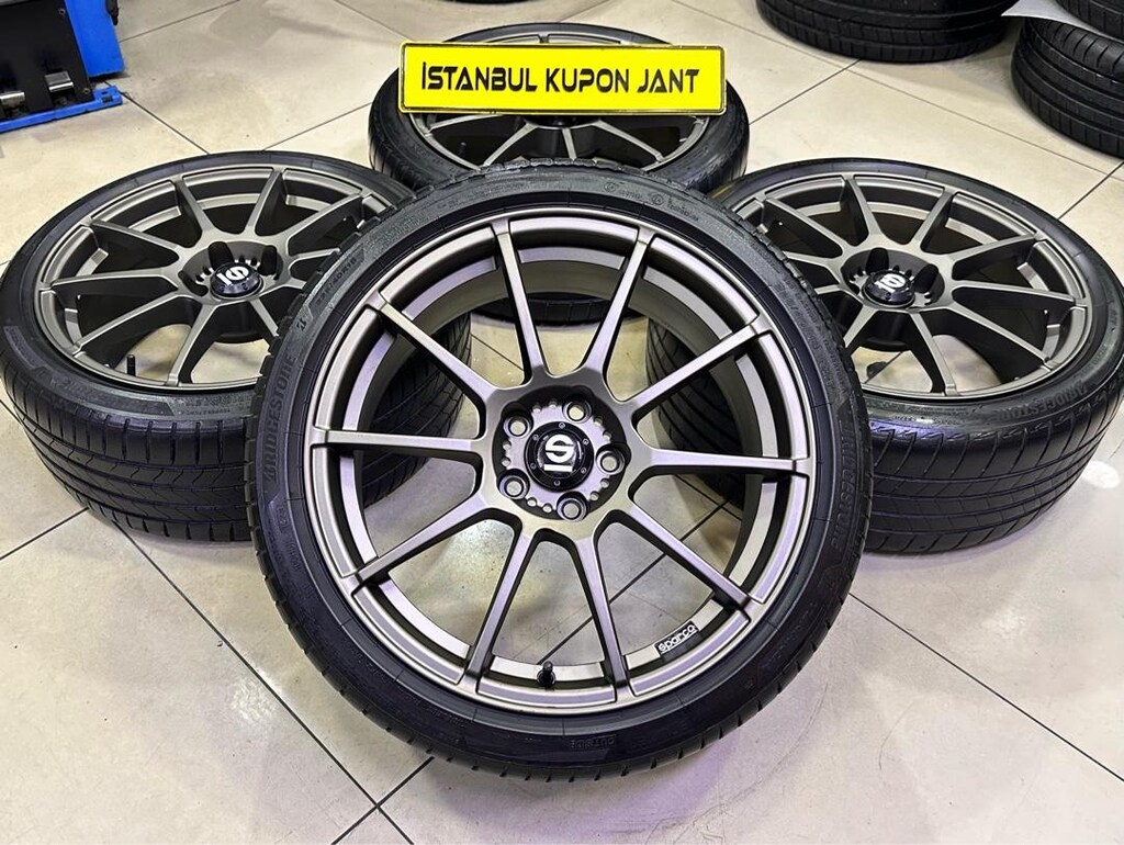18 inç SIFIR !! 5x105 OPEL J KASA CRUZE JANT LASTİK 225/40/18 BRISTONE - 6