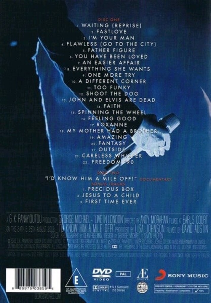 George Michael / Live In London / DVD - 2