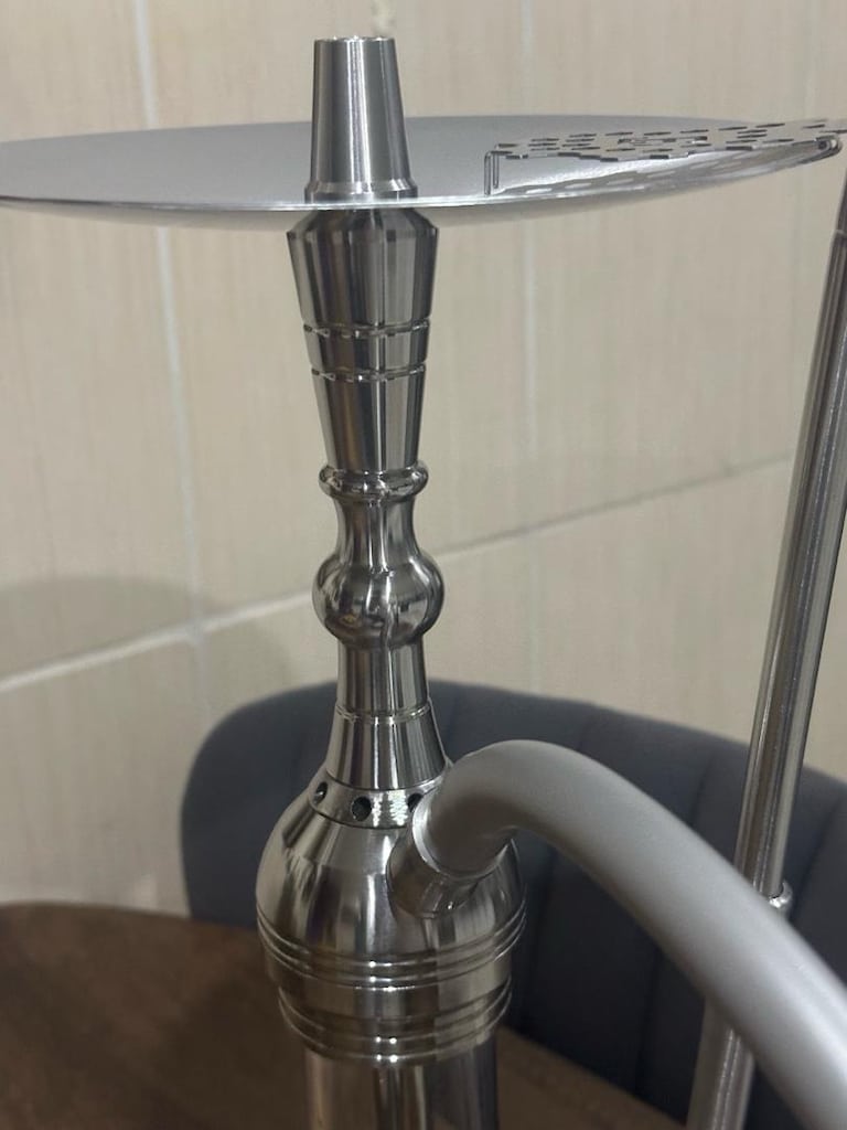 YT SHISHA PRODUCTION PASLANMAZ ÇELİK NARGİLE TAKIMI