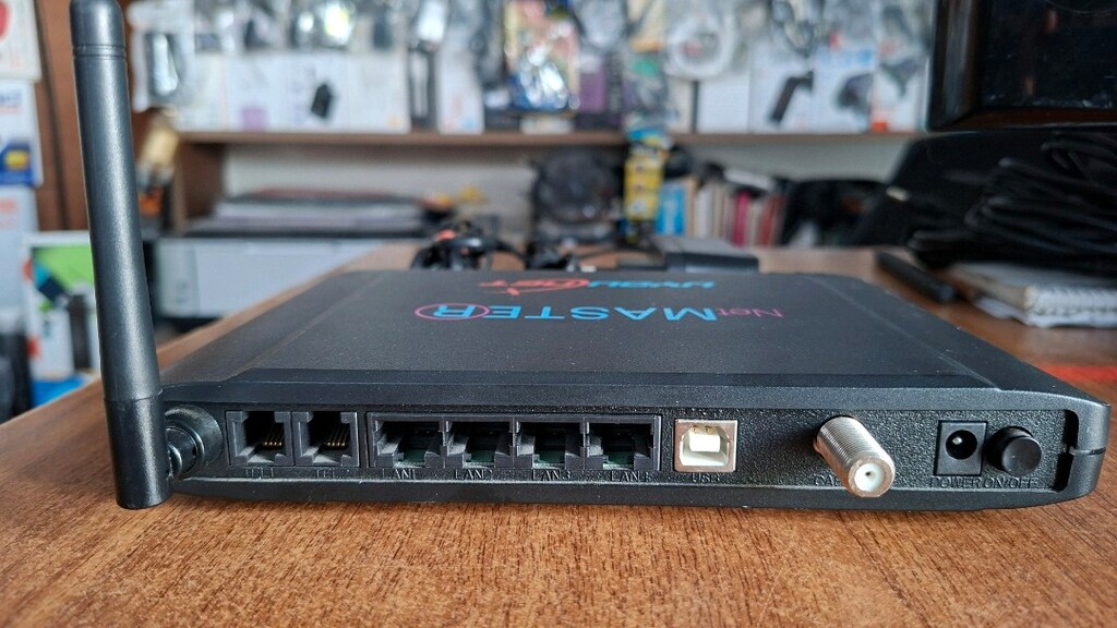 KabloNet NETMASTER CBW-700V 4 Port UyduNet Kablosuz Modem - 8