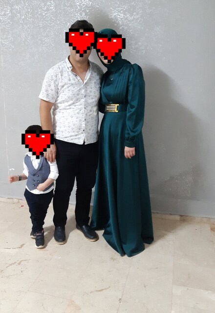 tesettür abiye 2 saat giydim çok güzel