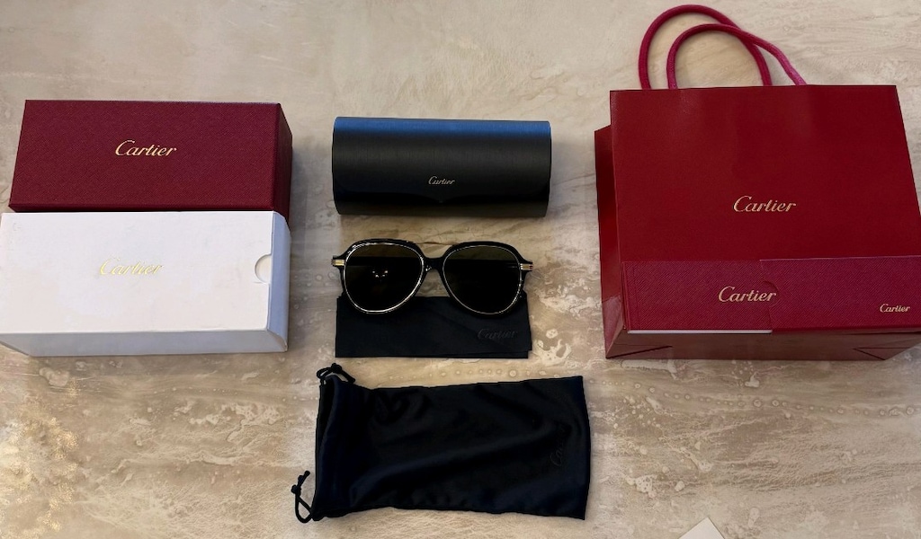 cartier unisex gözlük - 8