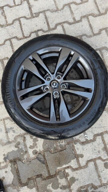 Sıfır ayarında Opel Astra K orijinal jant lastik