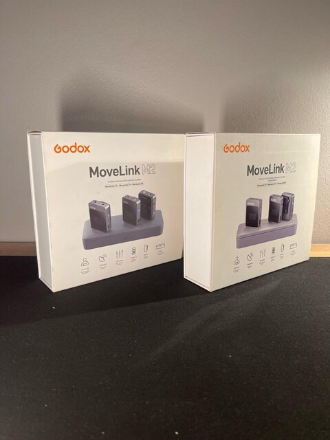 Godox Movelink M2 İkili Mikrofon Kiti (x2)