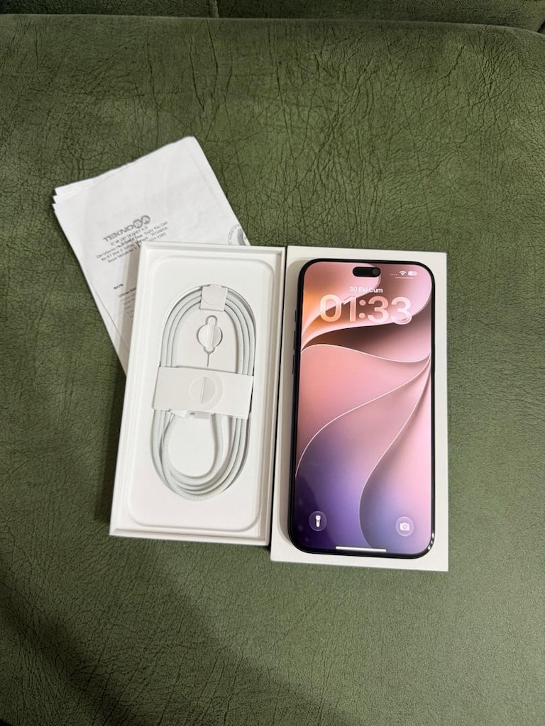iphone 18pro max (24 ay garantili 1 haftalık) - 3