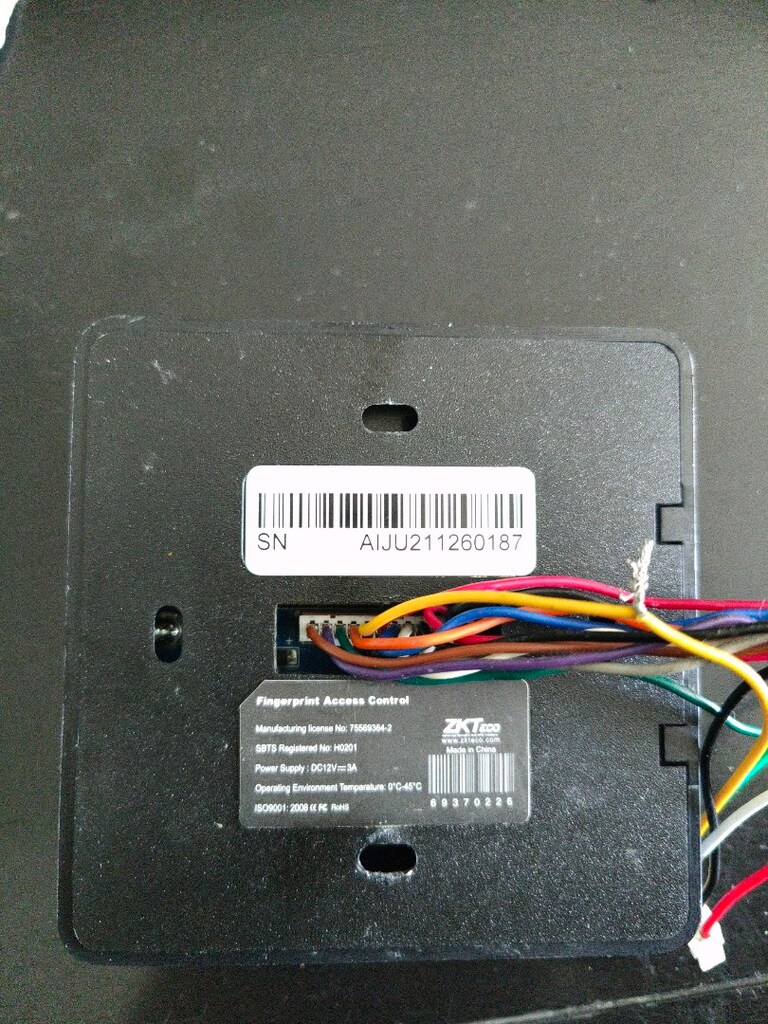 parmak izi okuma cihazı. ZKTECO - 2