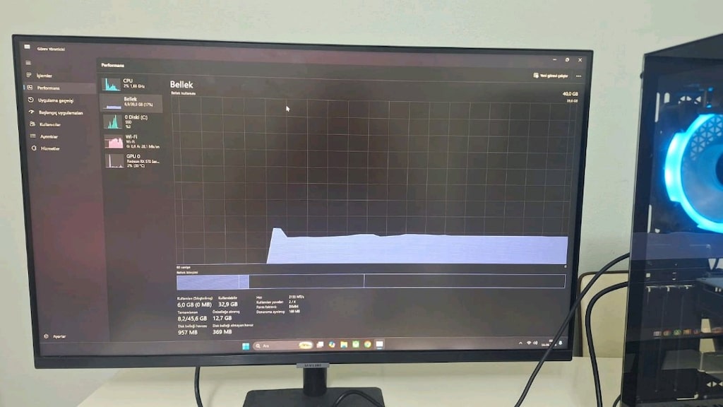 32 GB+8 GB RAMLİ RX570 EKRAN KARTLI 12400F İŞLEMCİLİ KASA - 3