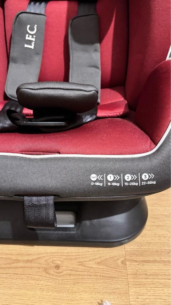 Joie isofix oto koltuğu kırmızı - 7