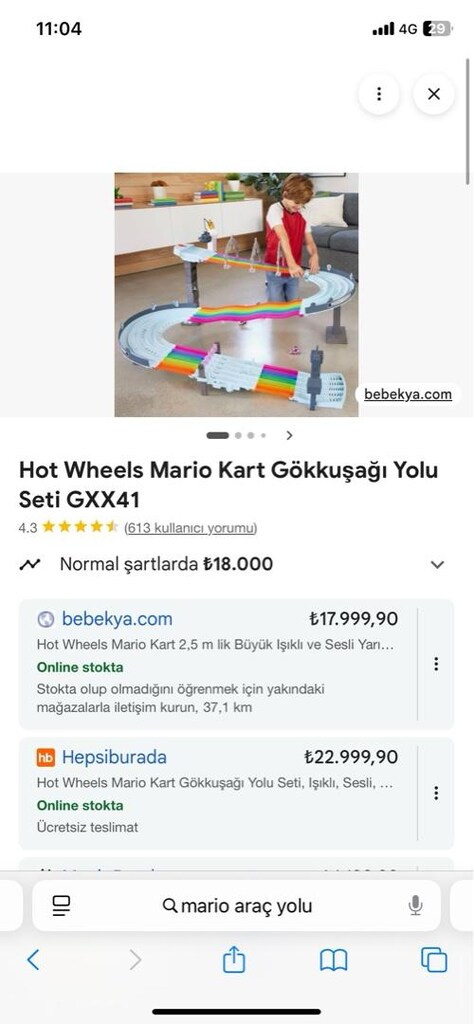 hot wheels marşı cart gökkuşağı yolu seti - 4