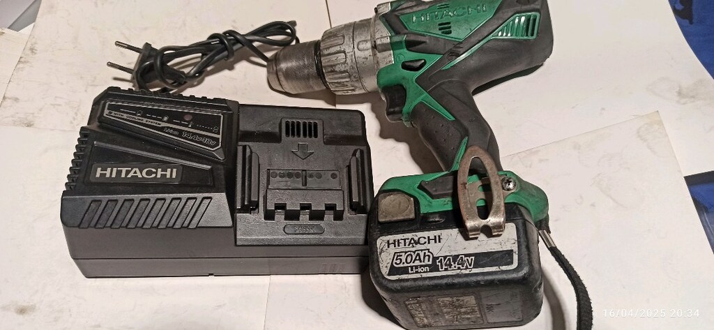 ORİJİNAL HİTACHİ 14 VOLT GÜÇLÜ DARBELİ MATKAP - 4