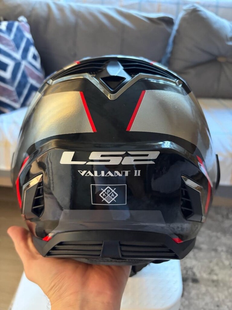 LS2 Valiant 2 Hub Kask L Beden - 6